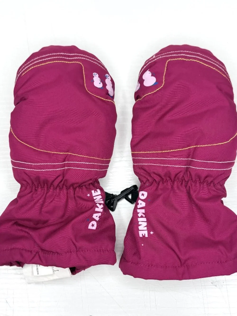 DAKINE Kids Hornet Mitt Insulated Snowboard Ski Snow Glove Toddler Size L Pink